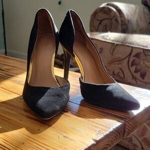 Merona Black Suede Women's Pumps